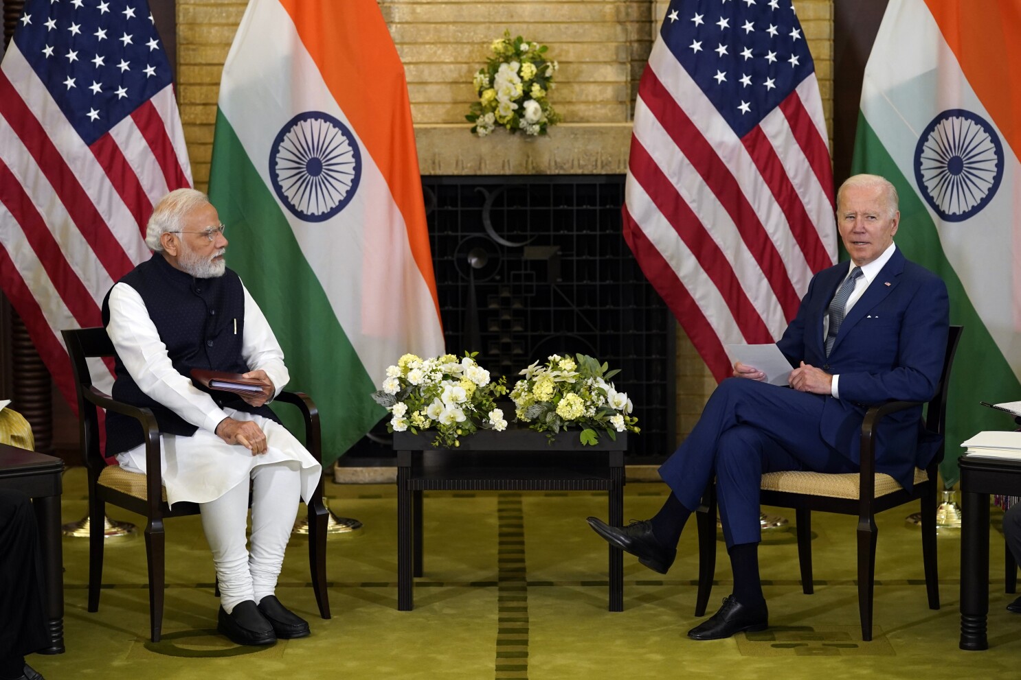Biden is ready to fete India s leader looking past Modi s human